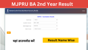 Rohilkhand University BA 2nd Year Result 2024 (Direct link) MJPRU Result 2024 जारी, यहां डाउनलोड करें