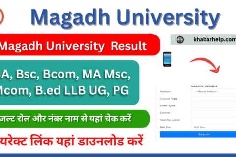 Magadh University Result 2024: {Out) check meexam.vmail.net.in/ BA, B.sc, B.com, UG, PG Results Available