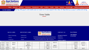 Siddharth University Time Table 2024, Check www.suksn.edu.in BA BSC BCOM 1st 2nd 3rd Year Exam Date Sheet