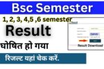 Bsc Semester Result