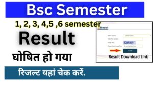 Bsc Semester Result