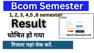 Bcom Semester Result