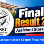 UPSSSC Assistant Store Keeper Final Result 2026: Out( Steps to Check Result & Merit List 2026